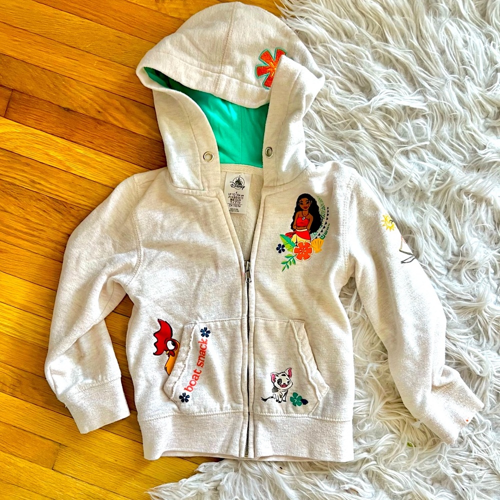 🎈3/$15🎈Disney store Moana girls hoodie